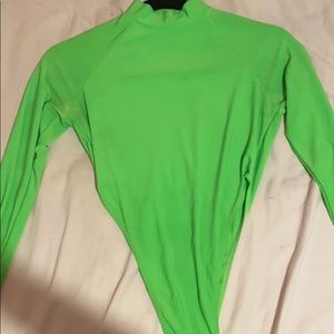 Lime Green Bodysuit